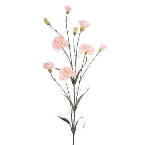 Floral Silk Carnation Pink Spray Carnation 71cm