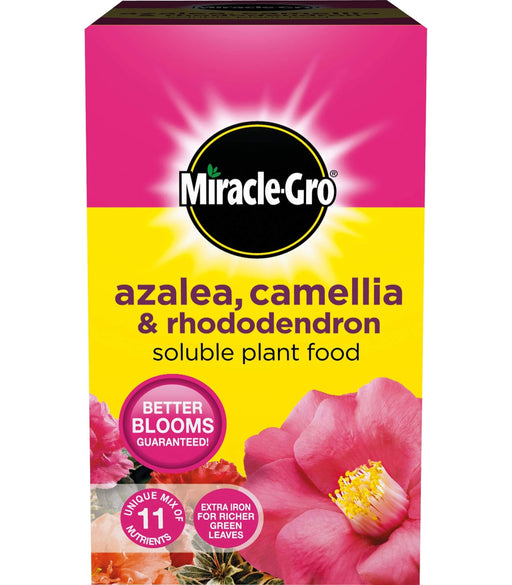 Miracle-Gro Ericaceous Plant Food Miracle-Gro Azalea, Camellia & Rhododendron Soluble Plant Food 500g carton