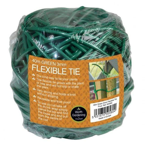 Garland Garden Twine Garland 40m Flexible Tie In Green 3MM