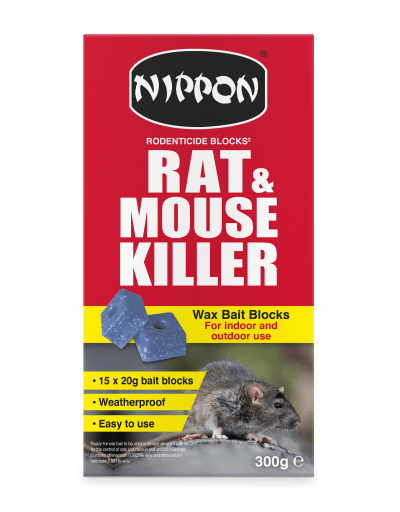 Nippon Mouse & Rat Killer Nippon Rat & Mouse Killer Wax Bait Blocks