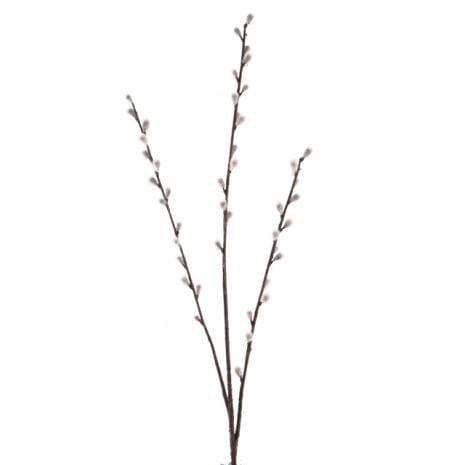 Floral Silk Pussy Willow Pussy Willow Spray 84cm