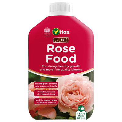 Vitax Rose Plant Food Vitax Organic Rose Food Liquid Concentrate 1L