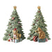 Heaven Sends Christmas Figurine Christmas Tree with Dog or Cat – Assorted Designs Christmas Trees With Dog And Cat Mix | Windlebridge Garden Nursery