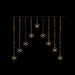 Premier Decorations Christmas Lights Premier 1.2 x 1.2m Multi Action FlexiBrights Snowflake V Curtain with 267 Warm White LED Premier 1.2 x 1.2m Multi Action FlexiBrights Snowflake V Curtain with 