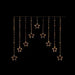 Premier Decorations Christmas Lights Premier 1.2 x 1.2m Multi Action FlexiBrights Star V Curtain with 258 Warm White LED Premier 1.2 x 1.2m Multi Action FlexiBrights Star V Curtain with 258 W