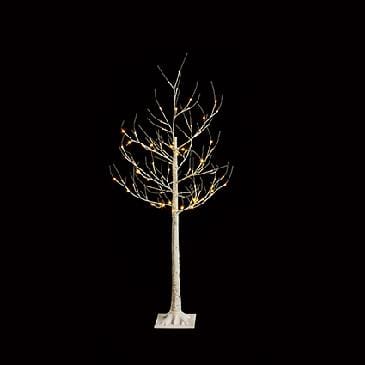Premier Decorations Artificial Christmas Tree Premier 1.5m Multi Action Lit Birch Tree with 90 Warm White LED and Timer Premier 1.5m Multi Action Lit Birch Tree with 90 Warm White LED and Ti