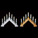 Premier Decorations Christmas Candles Premier 40cm Candle Bridge with Cups and Floristry with 7 Bulbs Premier 40cm Candle Bridge with Cups and Floristry with 7 Bulbs