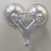 Premier Decorations Christmas Accessory Premier Clear Wreath Hanger with Double Suction Clamp Premier Clear Wreath Hanger with Double Suction Clamp