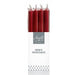 Premier Decorations Christmas Candles Red Premier 25cm Dinner Candle Premier 25cm Dinner Candle