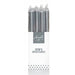 Premier Decorations Christmas Candles Silver Premier 25cm Dinner Candle Premier 25cm Dinner Candle