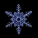Premier Decorations Christmas Lights White Premier 1.2m x 1.2m Twinkling FlexiBrights Snowflake – 498 LEDs Premier 1.2m x 1.2m Twinkling FlexiBrights Snowflake – 498 LEDs