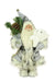 Floral Silk Santa's 30cm Nordic Santa 3 Different Sizes