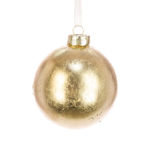 Floral Silk Baubles Bauble Glass Abena 8cm Bauble or Onion