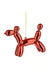 Floral Silk Baubles Party Balloon Dog 9cm Bauble in Various Colours