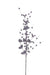 Floral Silk Berries Money Leaves Berry Spray 83cm Grey