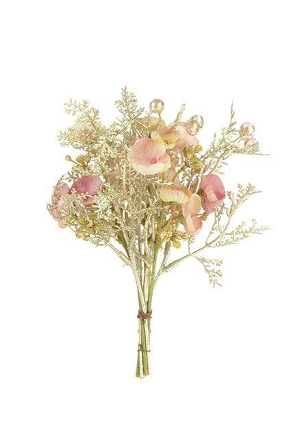 Floral Silk Bouquet Fantasia Hydrangea Bouquet Decoration 25cm