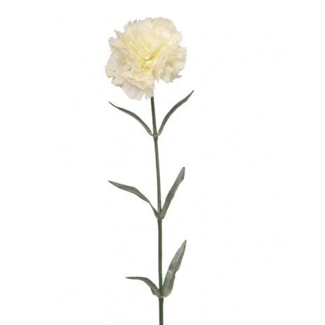 Floral Silk Carnation Cream Carnation 71cm