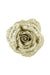 Floral Silk Clip On Decorations Champagne Sparkle Rose with Clip 16cm Various Colours