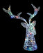 Premier Decorations Christmas Figures Premier 42cm Stag Head with 30 LED'S