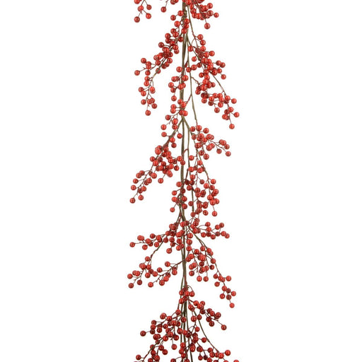 Floral Silk Christmas Garlands Berry Garland 150cm