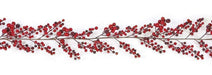 Premier Decorations Christmas Garlands Premier 6ft (1.8M)  Red Berries Garland