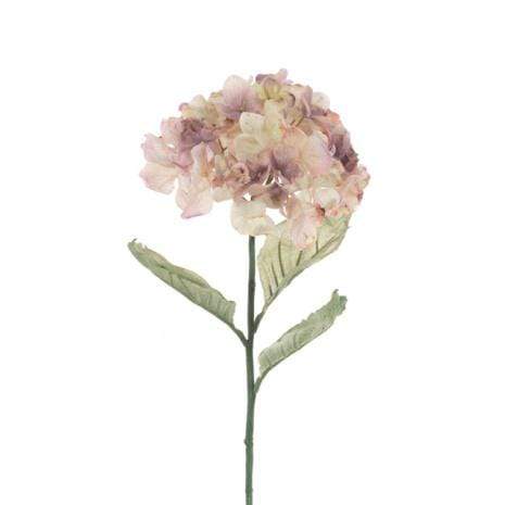Floral Silk Hydrangeas Cream & Pink Antique Hydrangea 76cm Cream & Pink Antique Hydrangea 76cm | Windlebridge Garden Nursery
