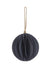 Floral Silk Baubles Dark Blue Paper Honey Combed Ball 10cm Various Colours