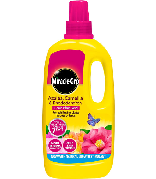 Miracle-Gro Ericaceous Plant Food Miracle-Gro Azalea, Camellia & Rhododendron Concentrated Liquid Plant Food 1 litre