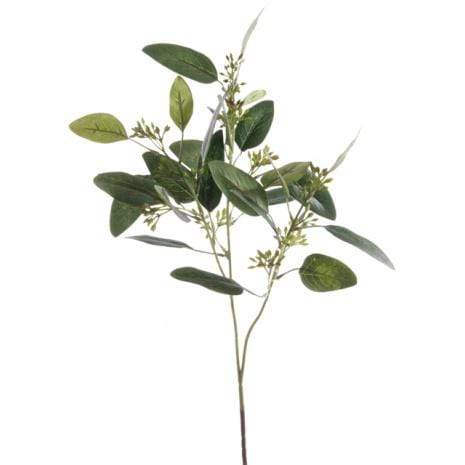 Floral Silk Eucalyptus Eucalyptus Spray 60cm with berries