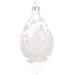 Floral Silk Baubles Finial Glass Abri Bauble in Finial & Onion