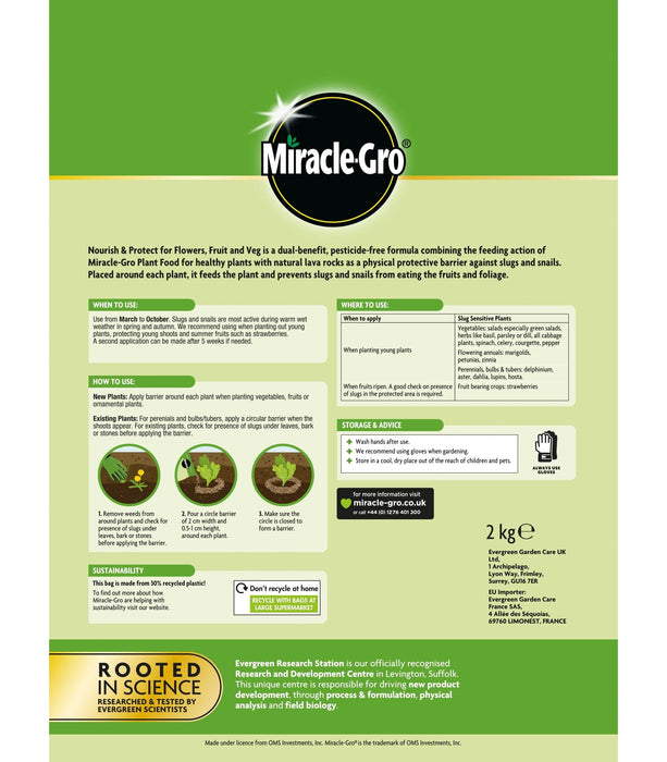 Miracle-Gro Fruit & Veg Food Miracle-Gro 2in1 Nourish & Protect Flowers, Fruit & Veg Food