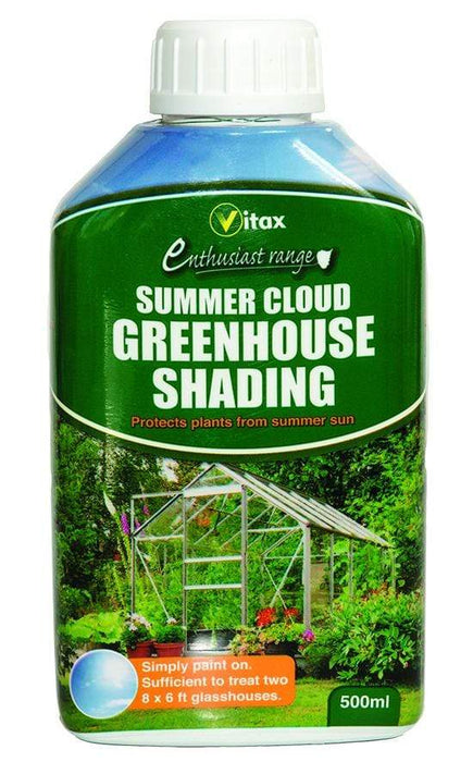 Vitax Garden Accessories Vitax Summer Cloud Greenhouse Shading Paint 500ml bottle