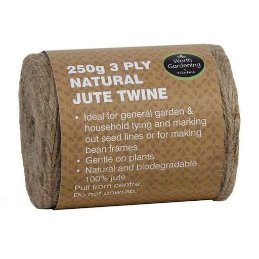 Garland Garden Twine Garland 250g 3 Ply Natural Jute Twine