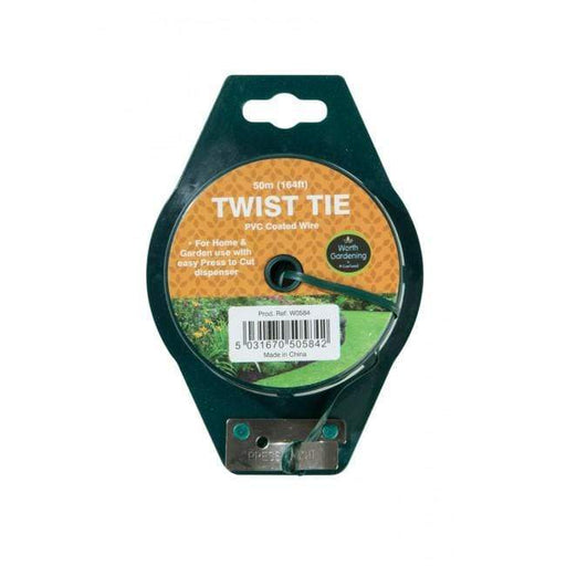 Garland Garden Twine Garland 50m Twist Tie Plastic Coated