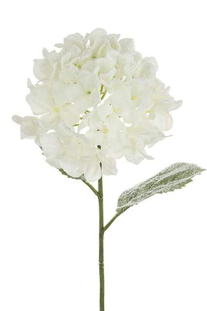 Floral Silk Hydrangea Snowstorm Hydrangea 69cm