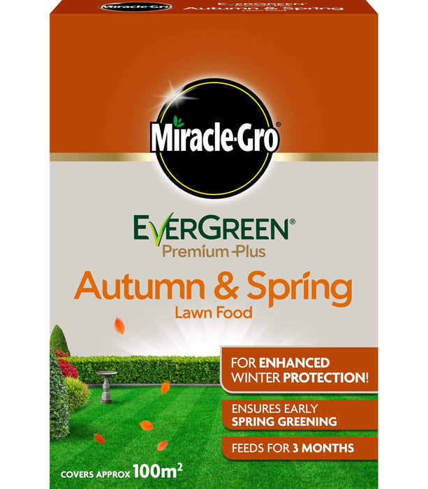 Miracle-Gro Lawn Care Miracle-Gro EverGreen Premium Plus Autumn & Spring Lawn Food 2kg (100m²)