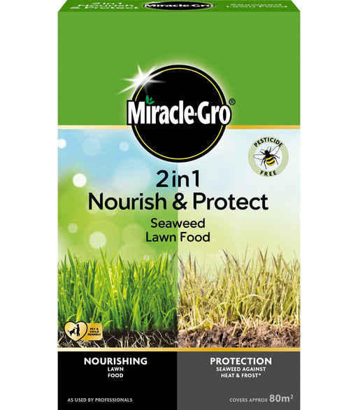 Miracle-Gro Lawn Food Miracle-Gro 2in1 Nourish & Protect Lawn Food 1.2kg