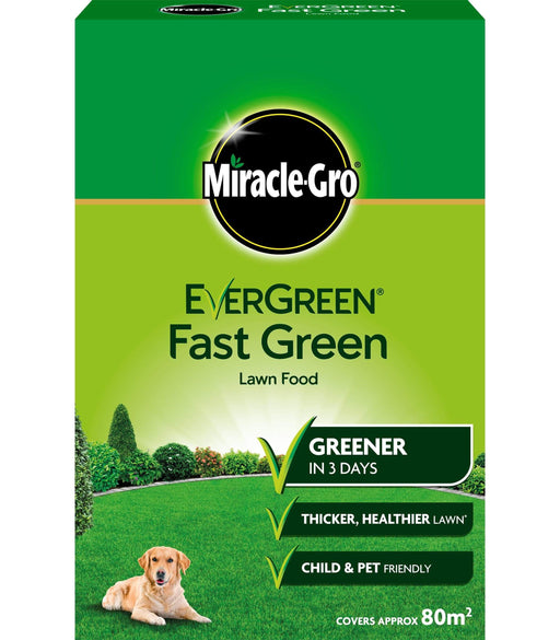 Miracle-Gro Lawn Food Miracle-Gro® Miracle-Gro® EverGreen® Fast Green 2.8 kg carton (80m²)
