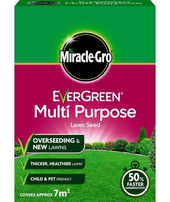 Miracle-Gro Lawn Seed Miracle-Gro EverGreen Multi Purpose Lawn Seed 210g 7m2