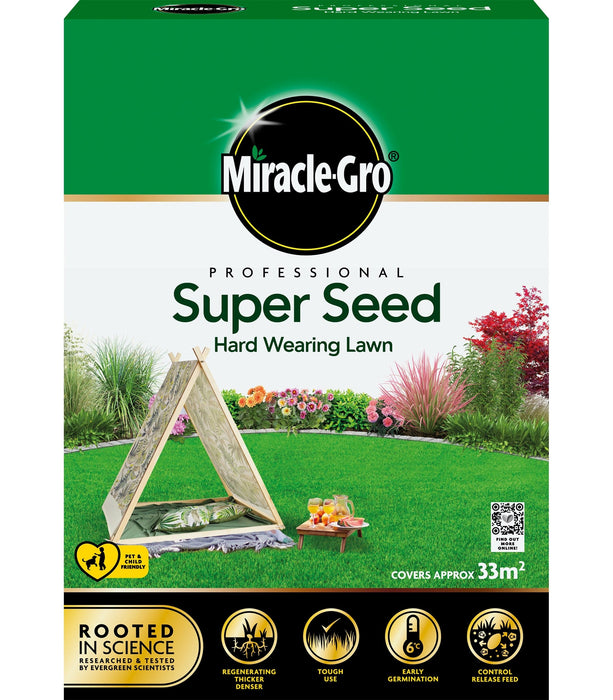 Miracle-Gro Lawn Seed Miracle-Gro Super Seed 1kg 3 in 1 Lawn Seed