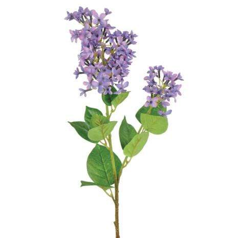 Floral Silk Lilac Lilac Purple 71cm