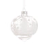 Floral Silk Baubles Onion Glass Abri Bauble in Finial & Onion