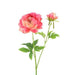 Floral Silk Peonies Peony Spray Light Pink 62cm