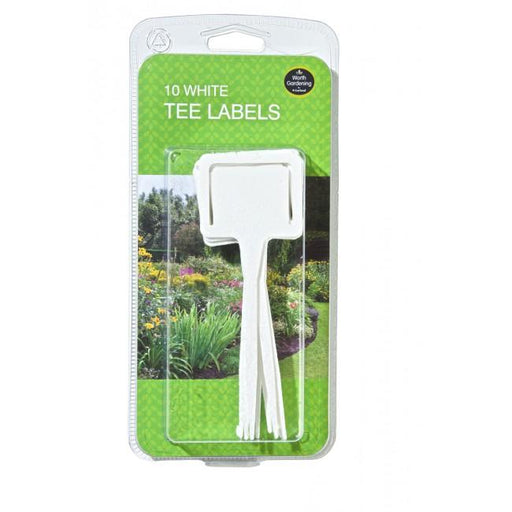 Garland Plant Labels Garland White Tee Labels 10 Pack