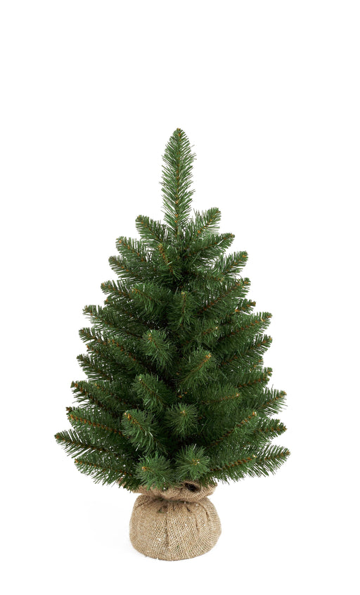 Premier Decorations Premier 45cm Burlap Artificial Christmas Tree