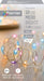 Premier Decorations Christmas Lights Rainbow Premier 50 LED'S Microbrights On Silver Wire