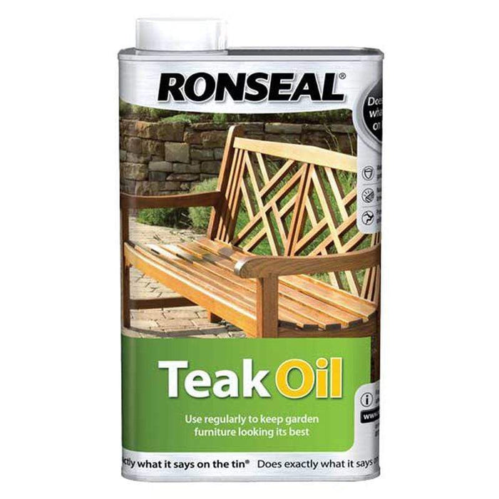 Ronseal Teak Oil Ronseal Teak Oil 1L Ronseal Teak Oil 1L - Windlebridge Garden Nursery 