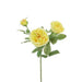 Floral Silk Roses Yellow Spray Rose 61cm