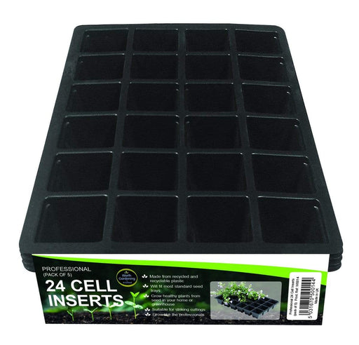 Garland Seed Trays Professional 24 Cell Insert 5 Pack