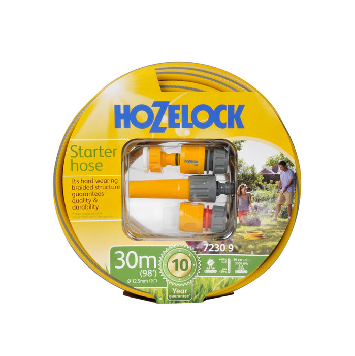 Hozelock Starter Hose Hozelock Starter Hose With Fittings 30M
